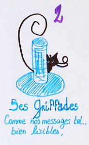 les griffades du chat