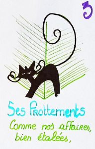 les frottements du chat